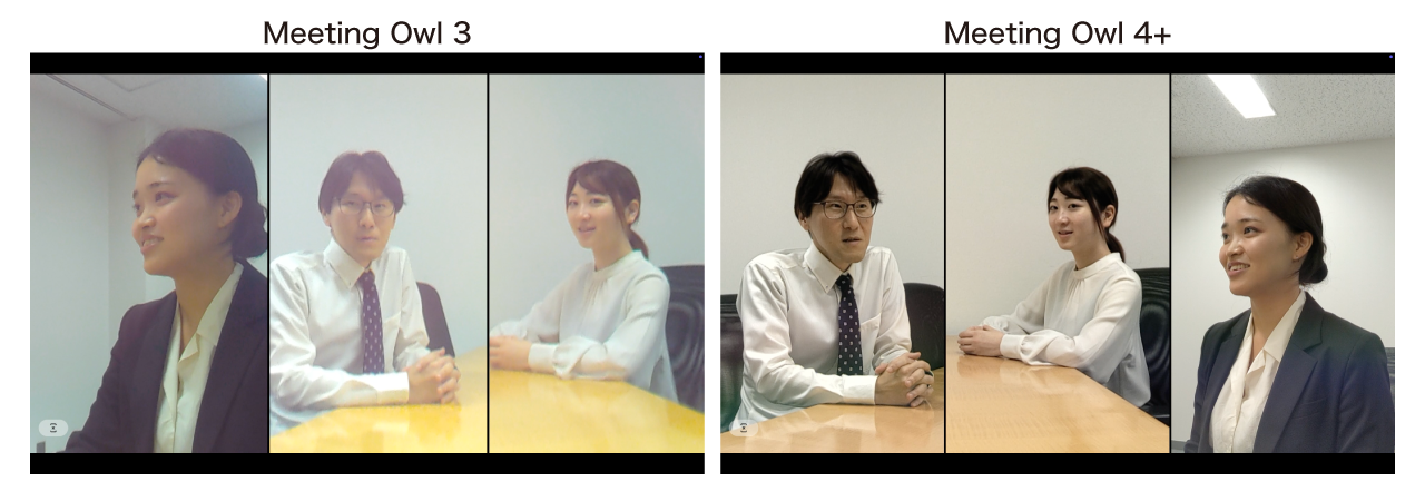 明るい場所でも自然な映り