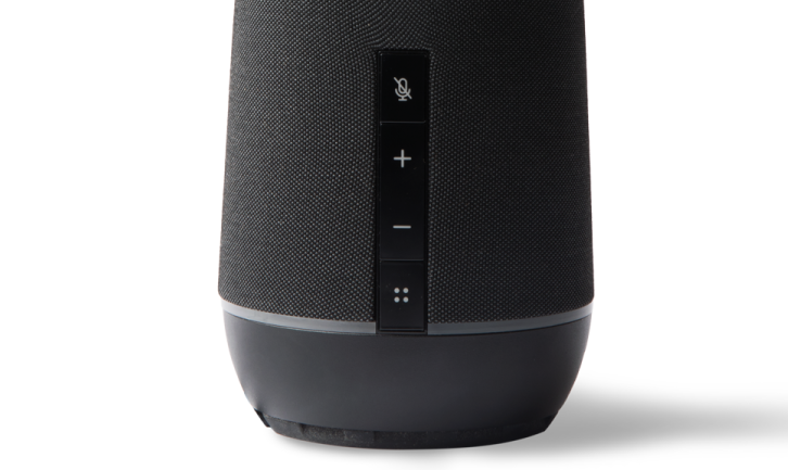 ボタンがすべて前面に